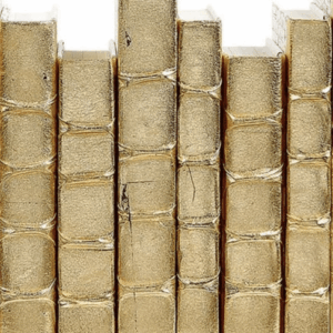 Gold Metallic Decorative Books